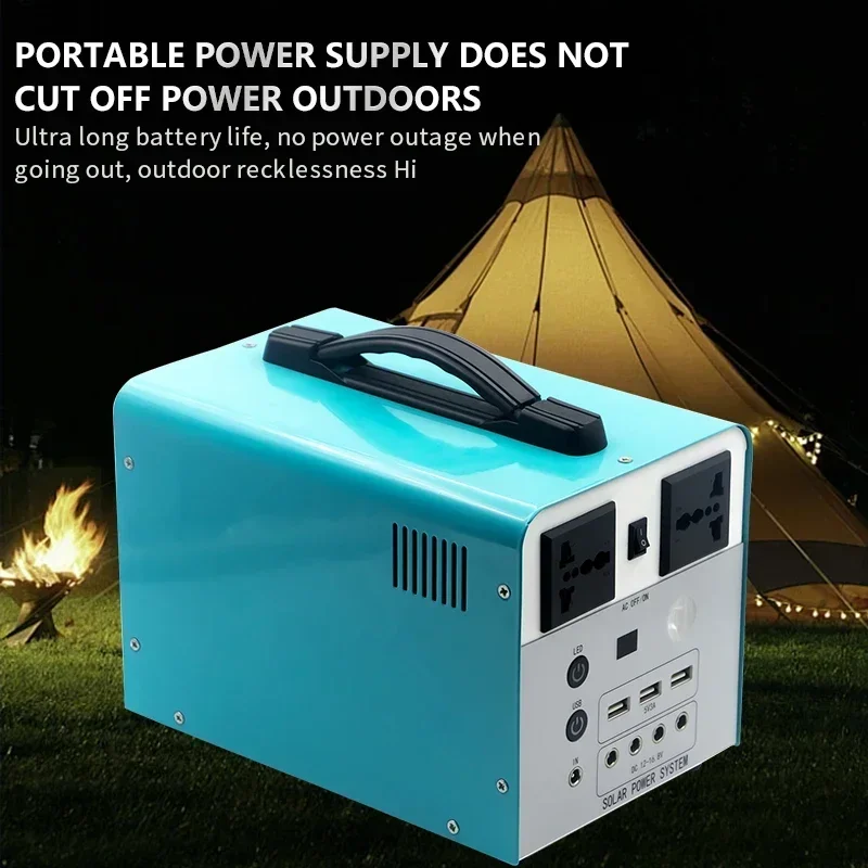 Solar-Powered Portable Camping Power Station | Factory Customization 300W to 5000W Outdoor Power Supply