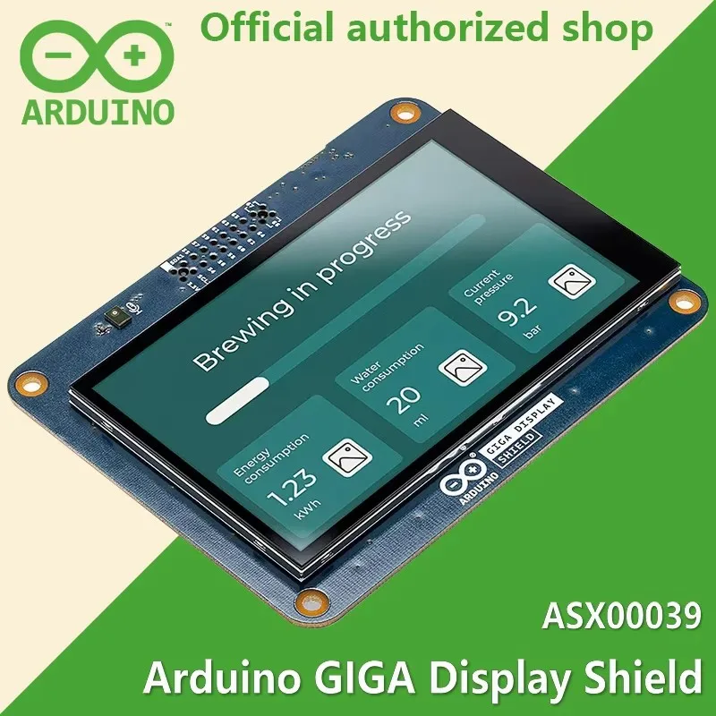 

Arduino GIGA Display Shield WIFI R3 ASX00039 SOCKET 2ROW 20POS VERTICAL PASS THROUGH Italian new original authentic