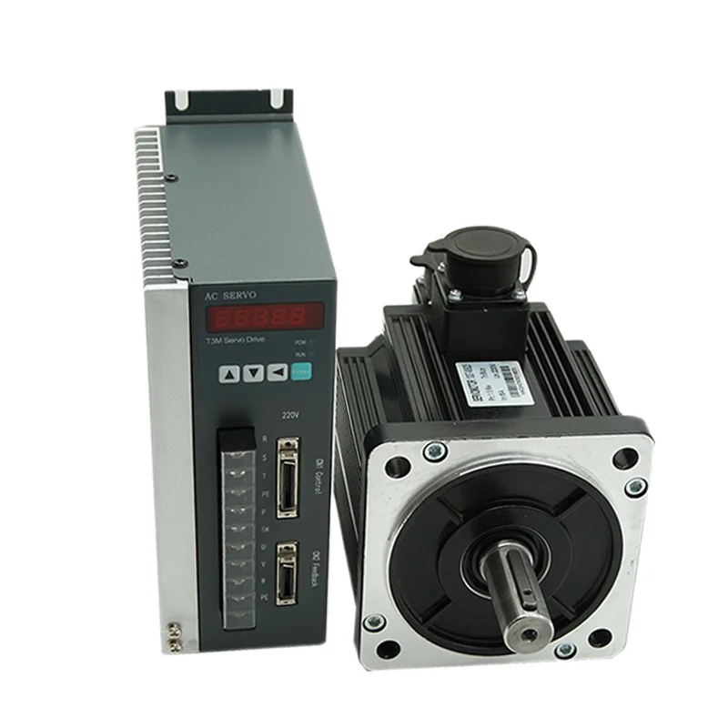 1kw 1.5kw 1.8kw 2kw 2.2kw 3.7kw 11kw 15kw 25kw 200w 400w 500w 750w 110v 220v 380v Ac Small Servo Motor with Driver