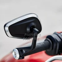 New Motorcycle Handlebar Rearview Side Mirrors Bar End Mirror Kit For Street Triple S 765 765RS 765R Bobber T120 Daytona 660 675 3
