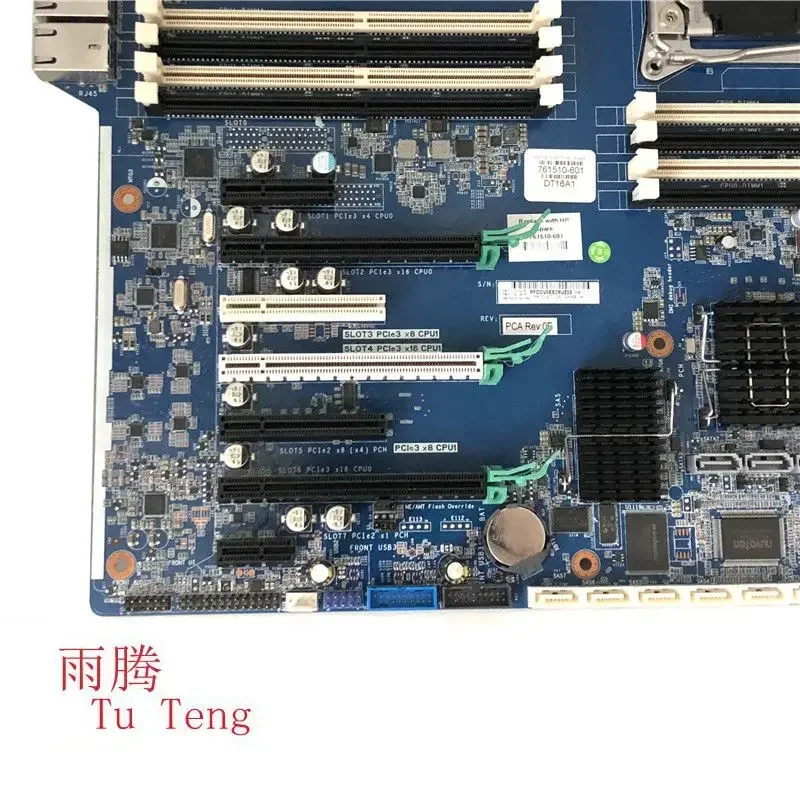 for HP Z840 Workstation X99 s2011 Motherboard 761510-001 761510-601 710327-001 Motherboard 100% test ok shipping