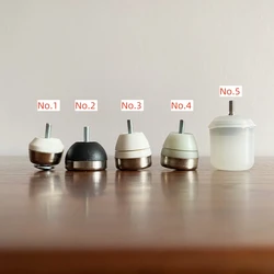End Tip with 4mm Screw for White  Cane Walking Crutch Stick Pole Protector Cap Replacement Parts Tips for the Blind White Cane