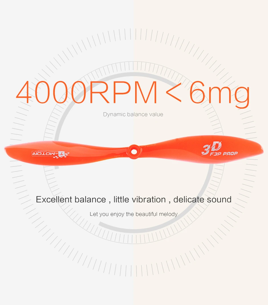 T-Motor T-Hobby T9048 F3P 3D Plastic Indoor Plane Propeller for F3P Flight Lightweight Props Rc Fixed Wing Airplane Drone Motor