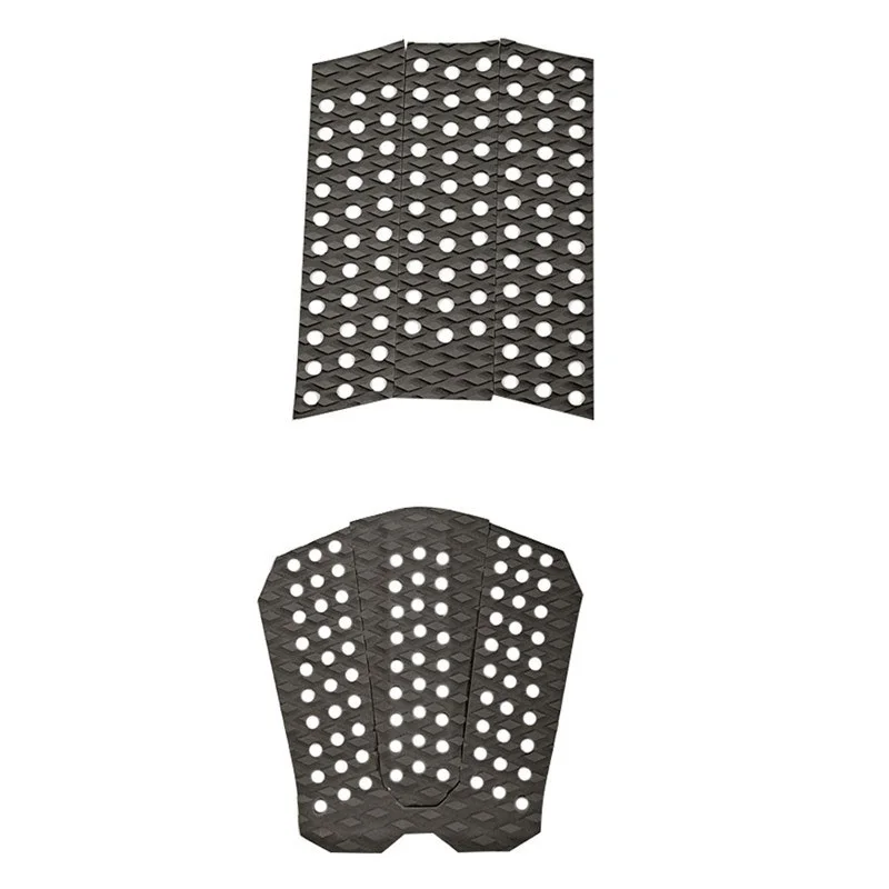 Surfbrett Traktion spads Eva Front Pads Schwanz Pads Set Anti-Rutsch-Schaum Deck Cover Griff Pads Surf Pads mehrfarbig