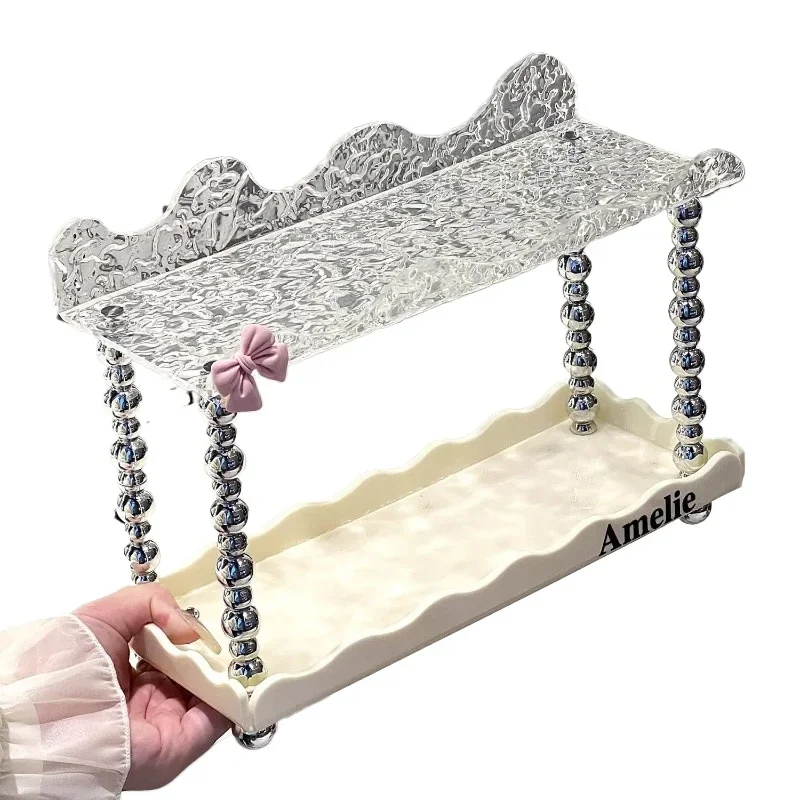 

Cosmetics Shelf Bathroom Acrylic Storage Box Skin Care Products Perfume Dresser