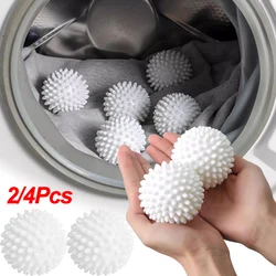 1/2/4pcs Reusable Laundry Ball Anti-Winding Softener Fabric Dryer Balls Washing Machine Household Cleaning Clothes Drying Ball