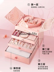 Bloom Makeup Set Full Set of Cosmetics a Set of Valentine's Day Gift Lipstick Gift Box