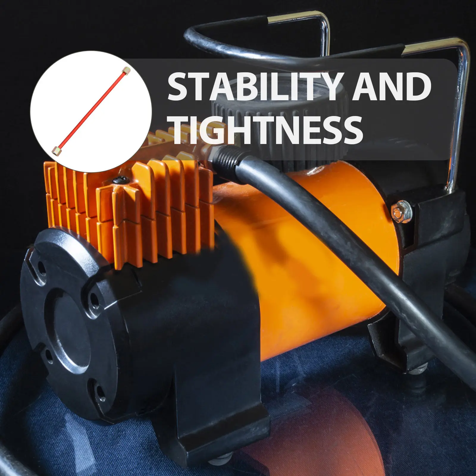 

Сменная соединительная трубка для воздушного компрессора, выхлопная труба для компрессоров, простая установка, герметичная, без протечек, для тяжелых условий эксплуатации