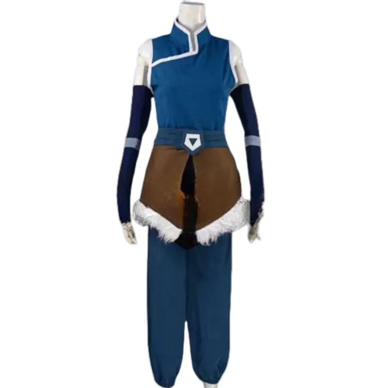 Korra Anime Avatar Cosplay Costumes pour femmes, le dernier maître de l'air, Halloween, festival de Noël, fête de carnaval view 2