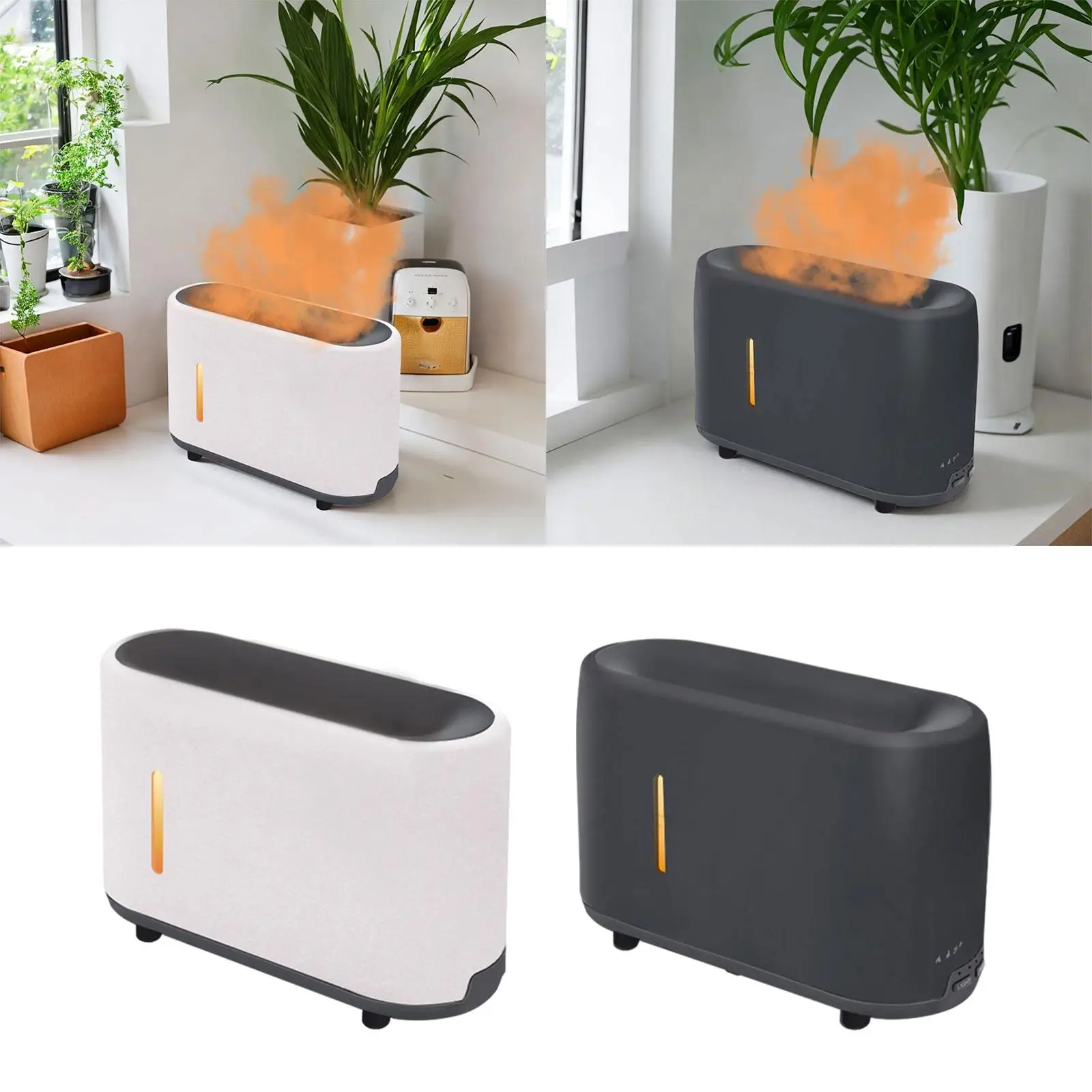 Air Humidifier Silent Essential Oil Aroma Diffuser สําหรับห้องนั่งเล่นบ้าน