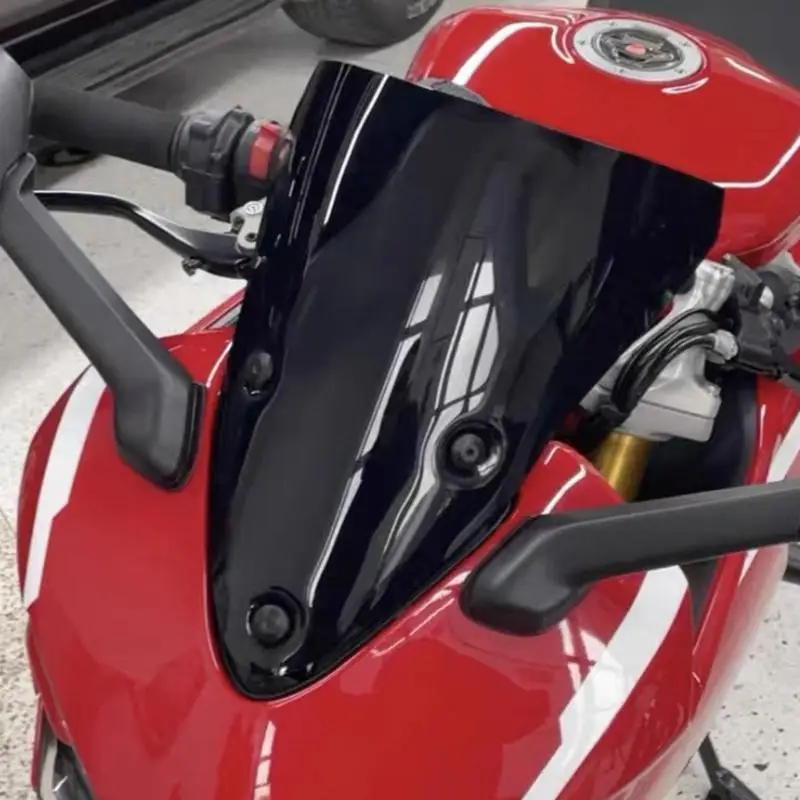 

Quick Install Motorcycle Windshield Shatterproof Airflows Deflectors For Supersport 939 950 2017-2022 Bikes X37F