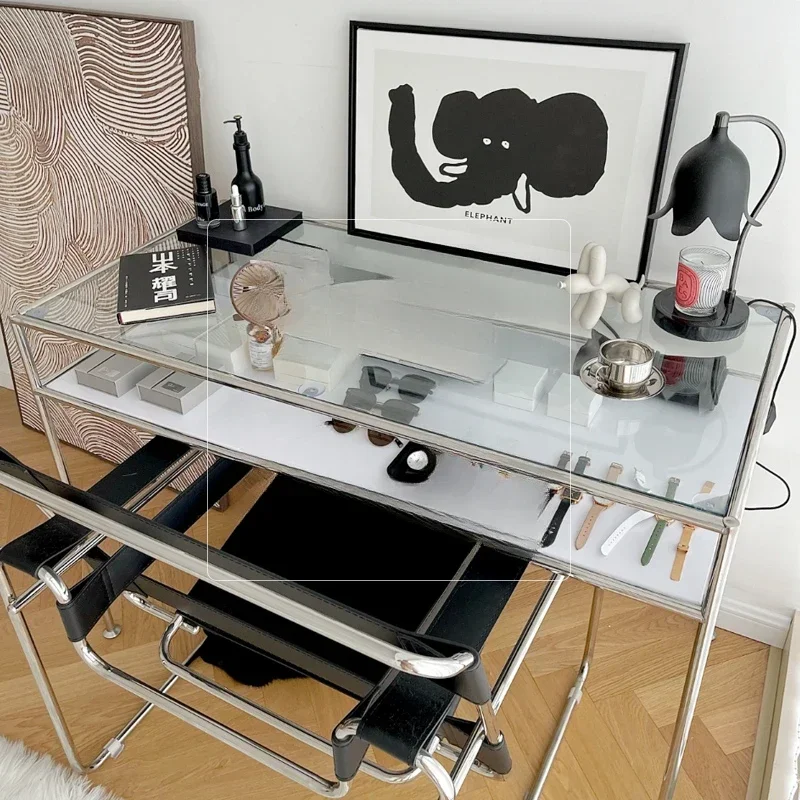 Kommode Schlafzimmer Make-up Tisch Glas modernen einfachen Stil Make-up Tisch