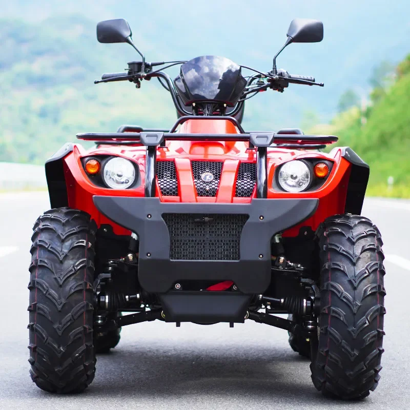 4WD beach bike aluminum wheel beach electric start snow crawler vehicle