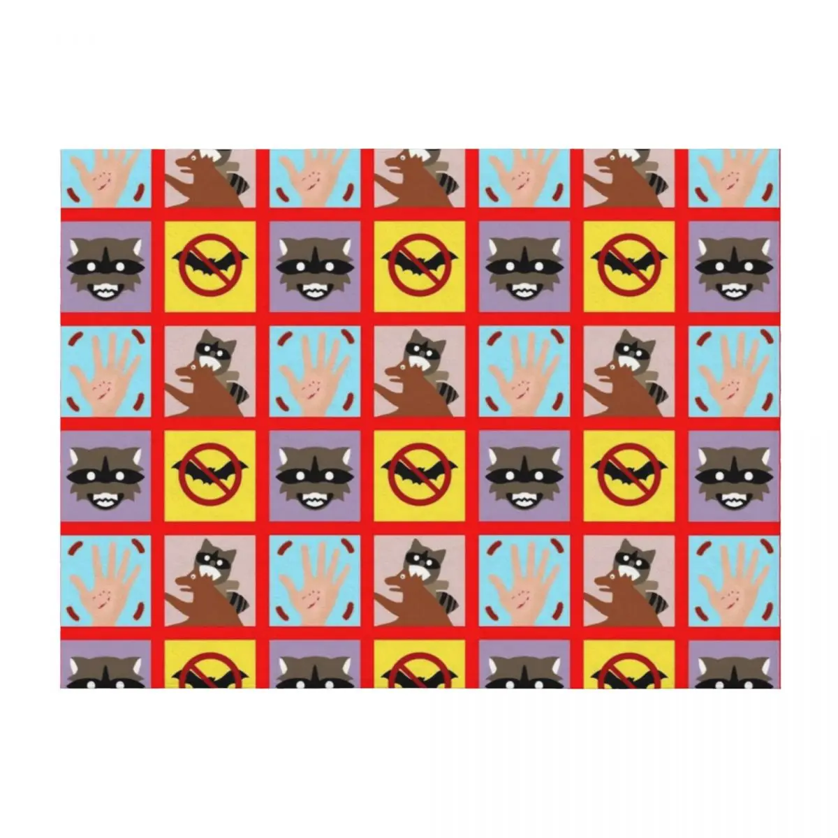 

Rabies Quilt Throw Blanket Custom Heavy blankets ands Blankets For Sofas Blankets