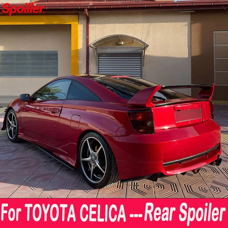Suitable for Toyota CELICA Rear Trunk Spoiler VVT 2000-2005 High-Quality ABS Plastic Car GT Spoiler Trunk Wing Spoiler - view 3