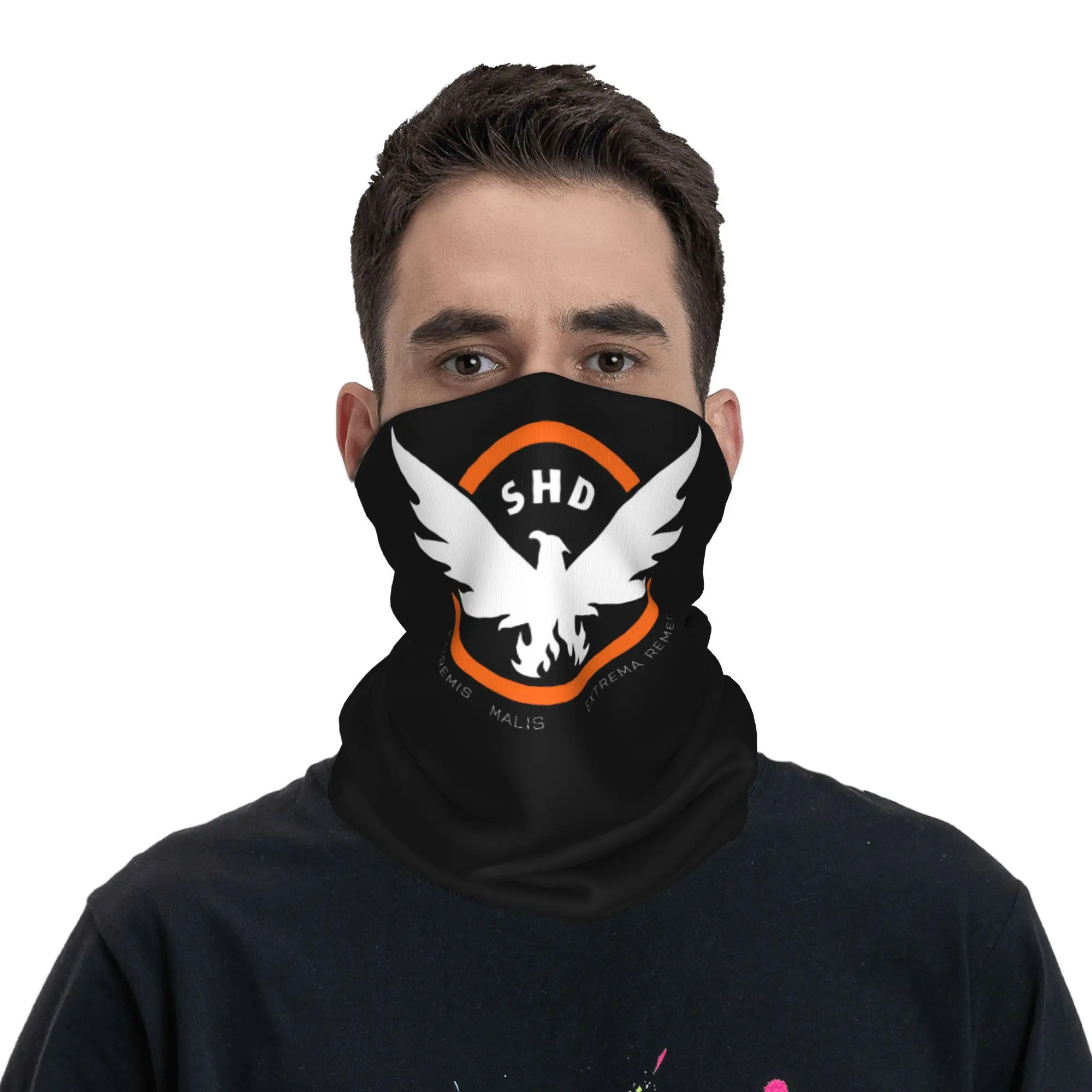 The Division 2 Shd Strategic Homeland Division Bandana Neck Gaiter Gedrukt Magic Sjaal Hoofdband Hardlopen Voor Mannen Vrouwen Volwassen