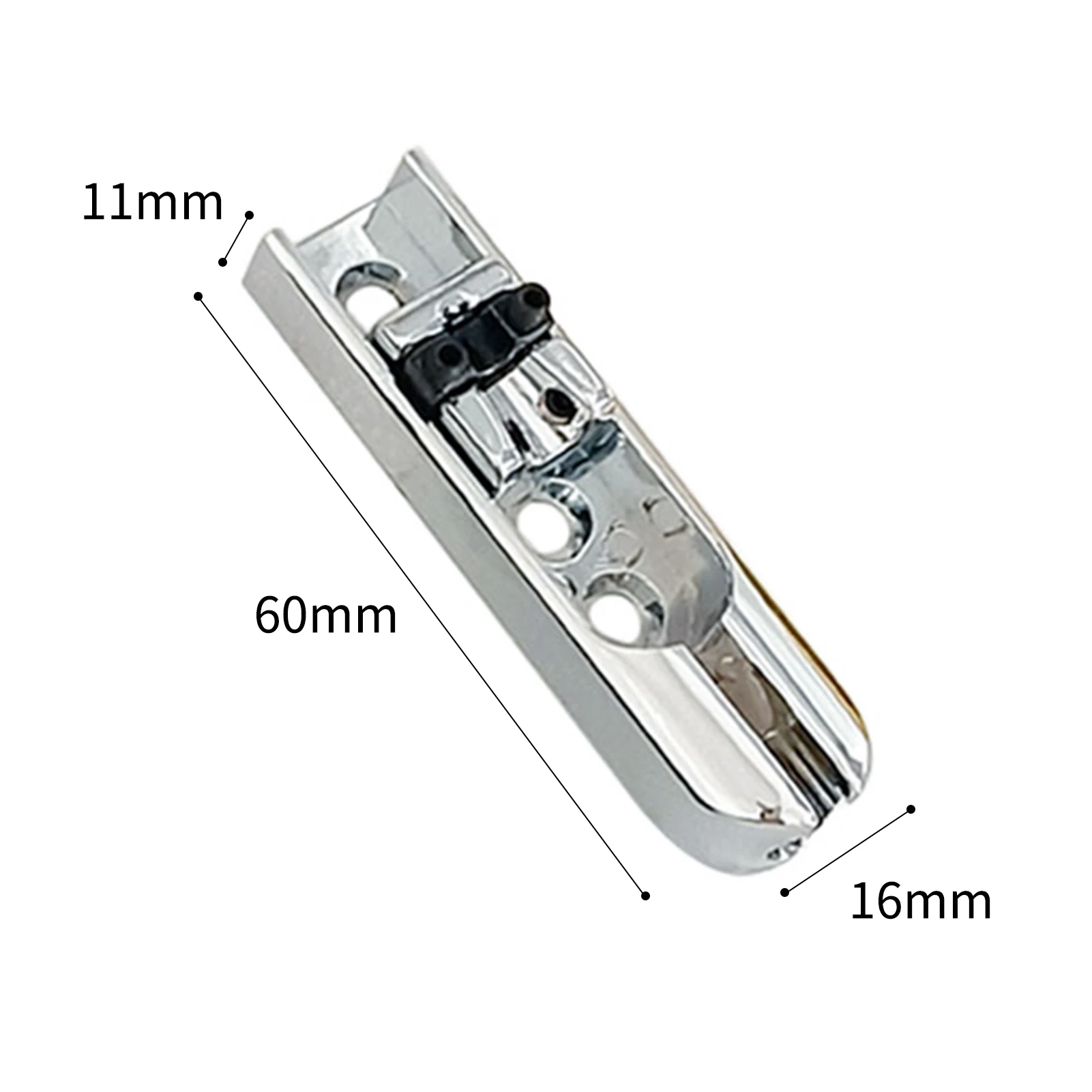 4pcs Bass Guitar Bridge Individual Bass Bridge Guitar Bridge with 4 String Electric Bass Guitar Accessories