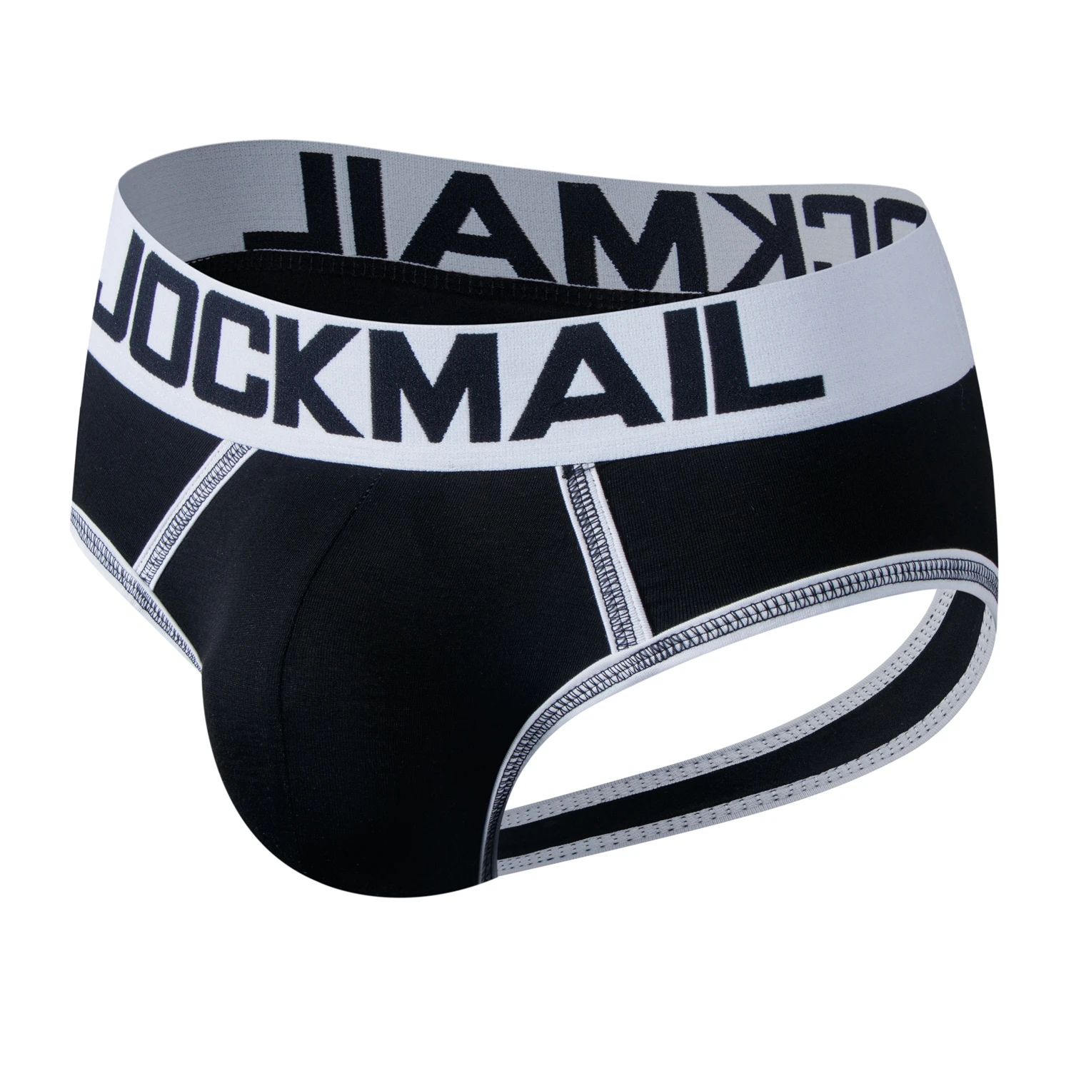 JOCKMAIL men underwear Jockstraps Brief Bikini Backless Buttocks Push up sexy gay penis pouch panties calzoncillos hombre