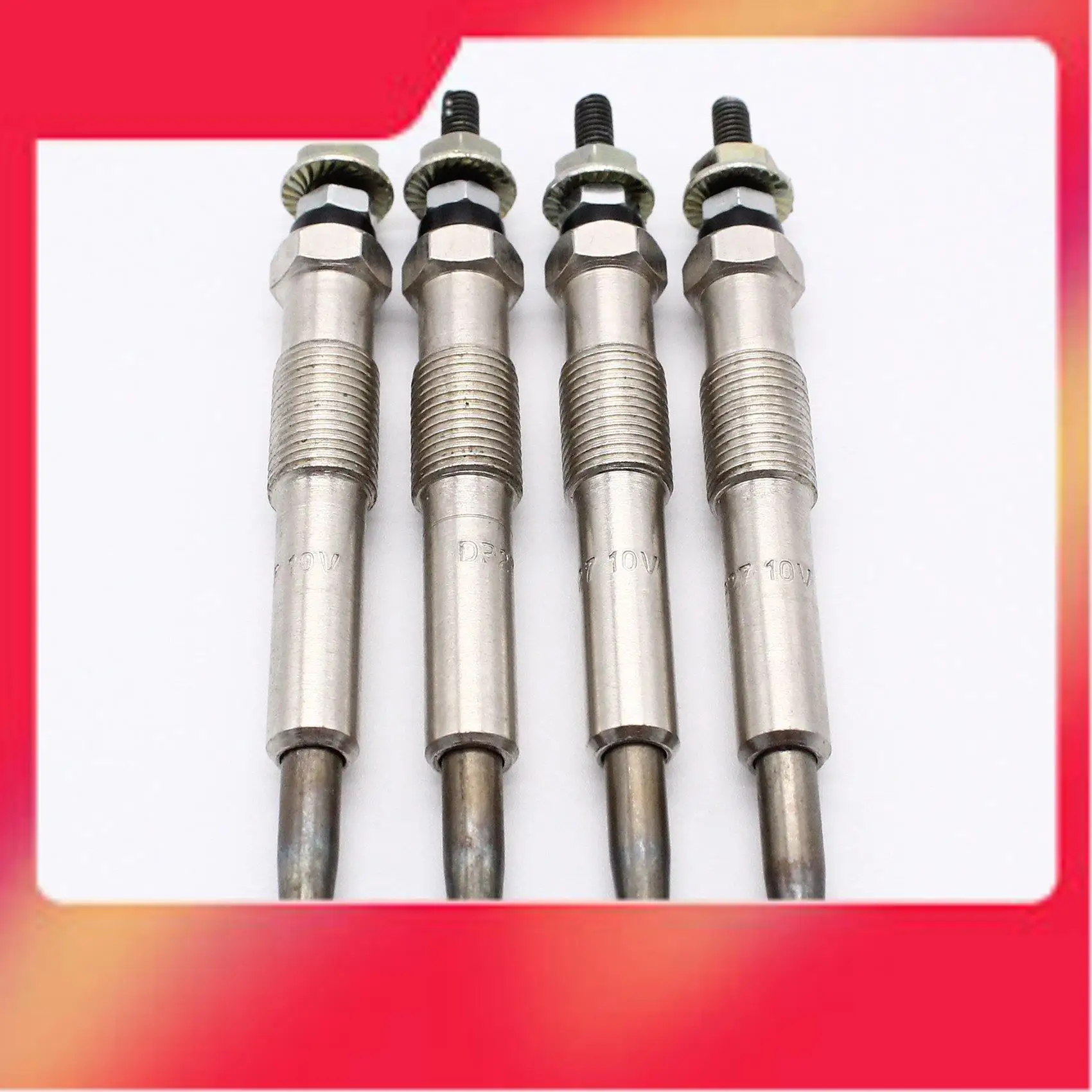 

4X Heater Glow Plug For Ford Focus Transit Connect Mondeo Galaxy Smax Cmax 1.8 Di Tdci 1079401-M54K