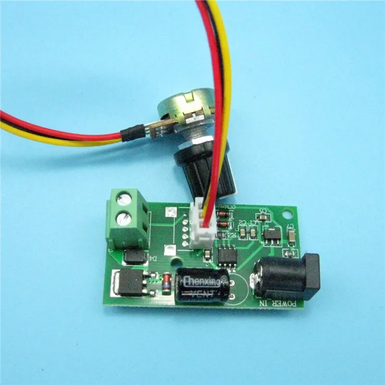 6V12V24V universal 3A small speed control board CCMmini micro PWM DC motor speed regulator