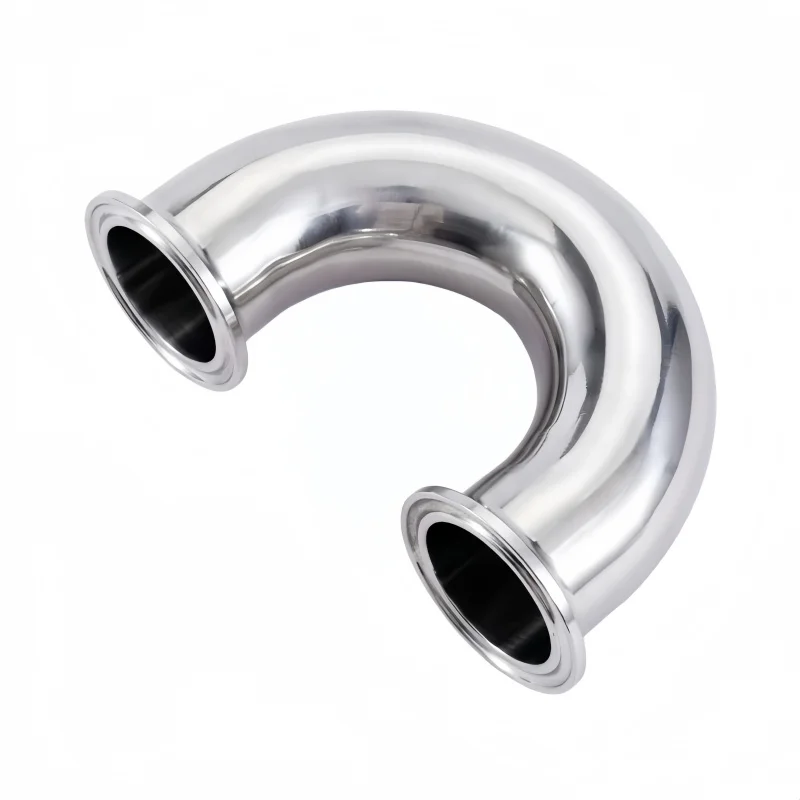 1.5inch TC  U Type Elbow Pipe For Distillation,180 degree Bend Tube,Integrated Molding Without Welding Seamse