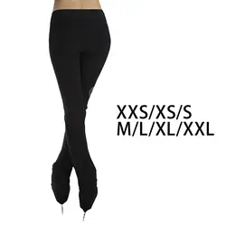 Figure Skating Long Pants Thickening Thermal Over The Boot Tights for Women