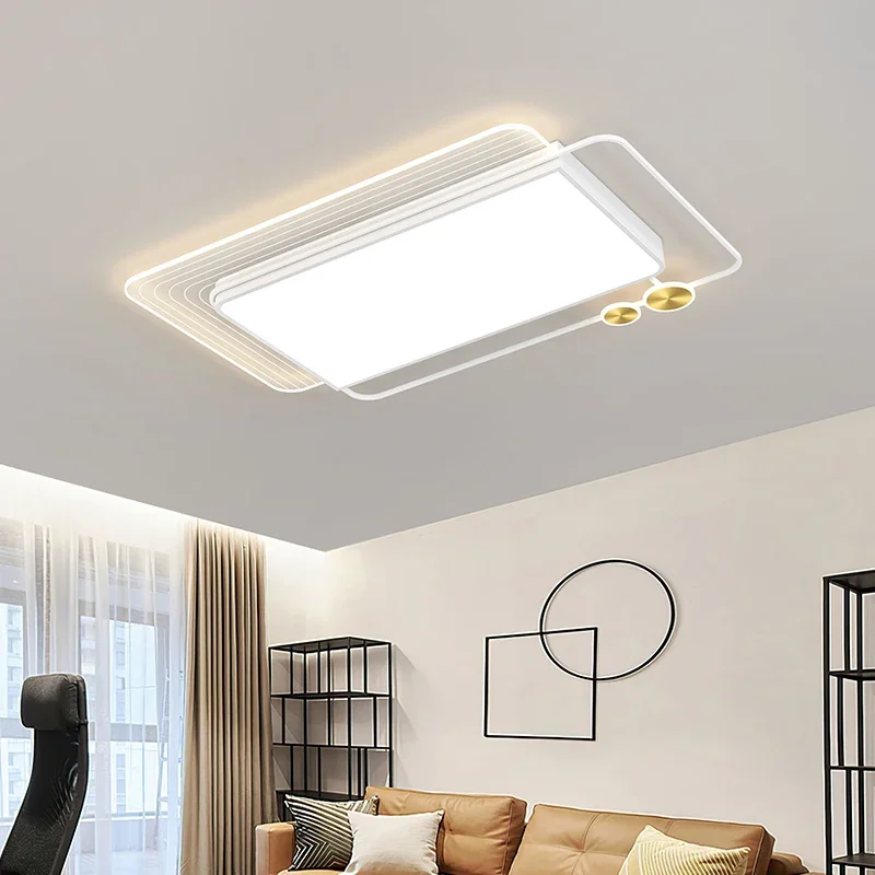 

New Style Bedroom Recessed Ceiling Lights Modern Minimalist Led Lamps Creative Ultra-thin Atmospheric Home Living Room Light