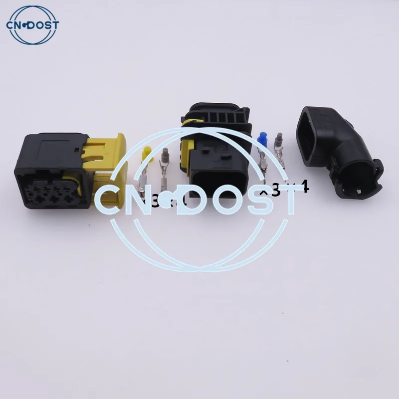 1 Set 7 Pin Waterproof Heavy Duty Truck Sealed Socket Auto Connector AC Assembly 1-1418480-1 1-1703648-1 1670057-1