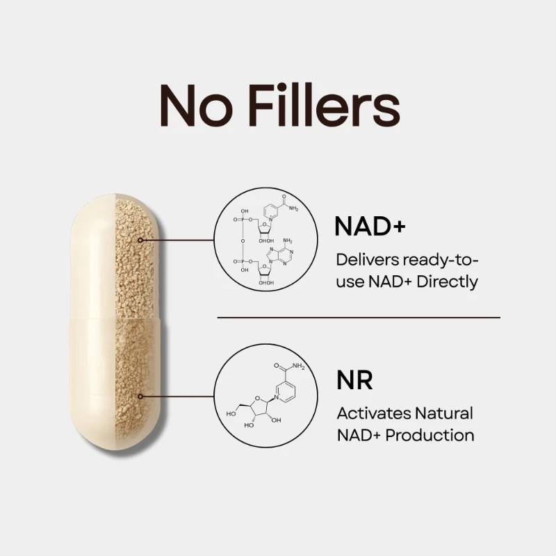 Liposomal NAD Supplement - Aging Defense, Cellular Energy, Heart & Brain Function,Longevity