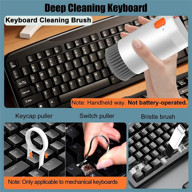B51C Multi-Purpose Electronics Cleaning Kit 20 In 1 Cleaning Brush Set For Electronic Devices