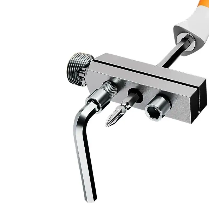 Robuster Schraubenausdreher für gebrochene Schrauben mit universeller 1/2- und 3/4-Zoll-Größe, geeignet für Reparaturen an Wasserhähnen und Sanitäranlagen im Haushalt. – Detail 6