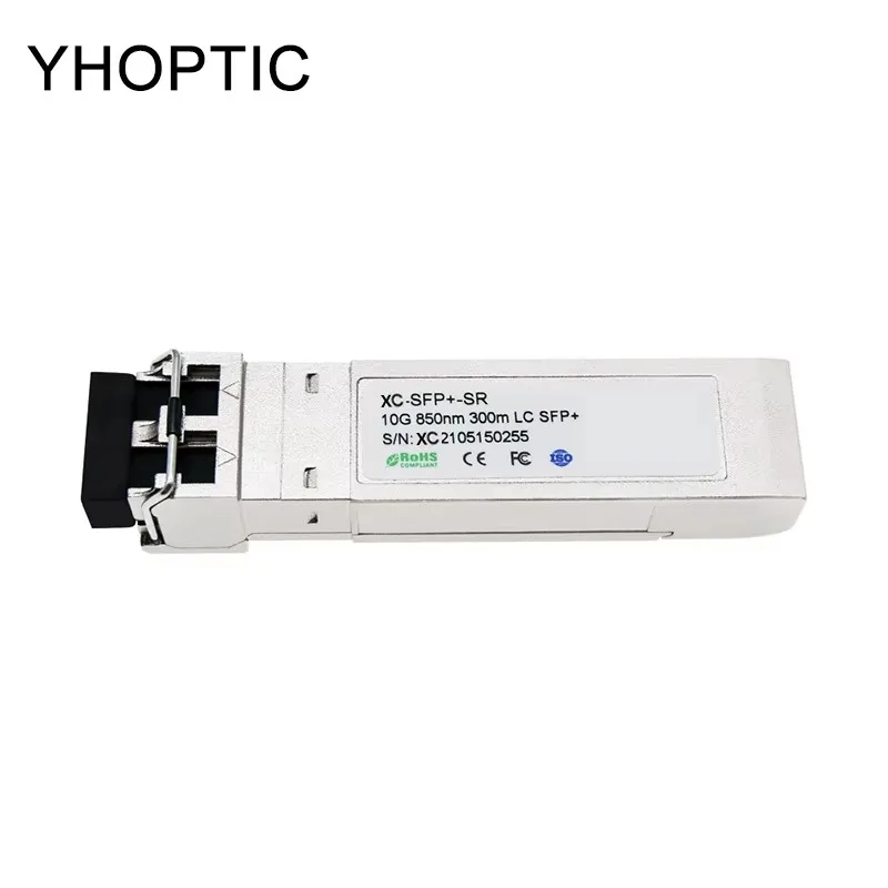 ‌Multi-Mode 10G SFP+ SR 850nm 300m LC Duplex Transceiver Module for Cisco & Mikrotik Ethernet Switches