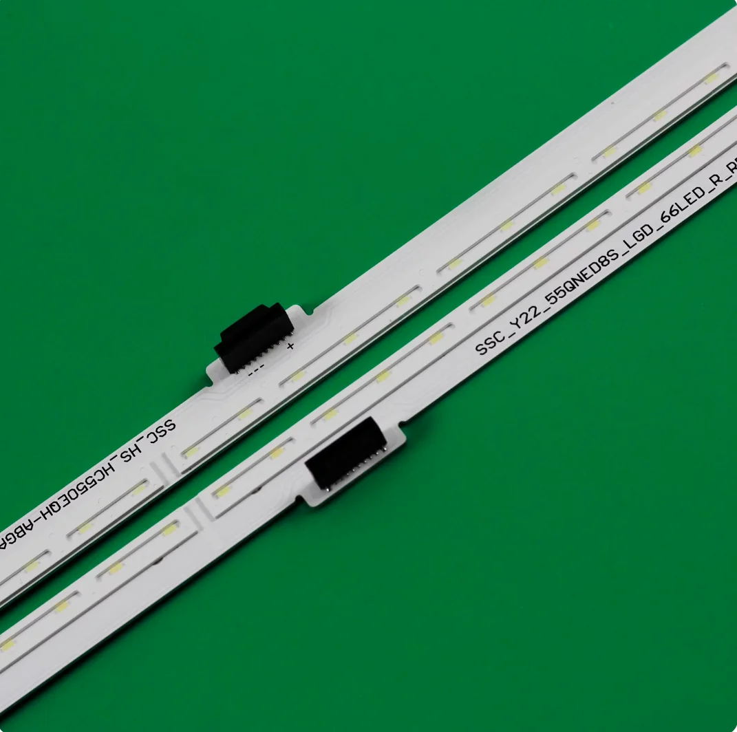 LED Backlight Strips 66LED For TV 55QNED80UQA 55QNED80AQA LC55490303A LC55490302C SSC HS HC550EQH 66LED 55QNED80 55QNED7S