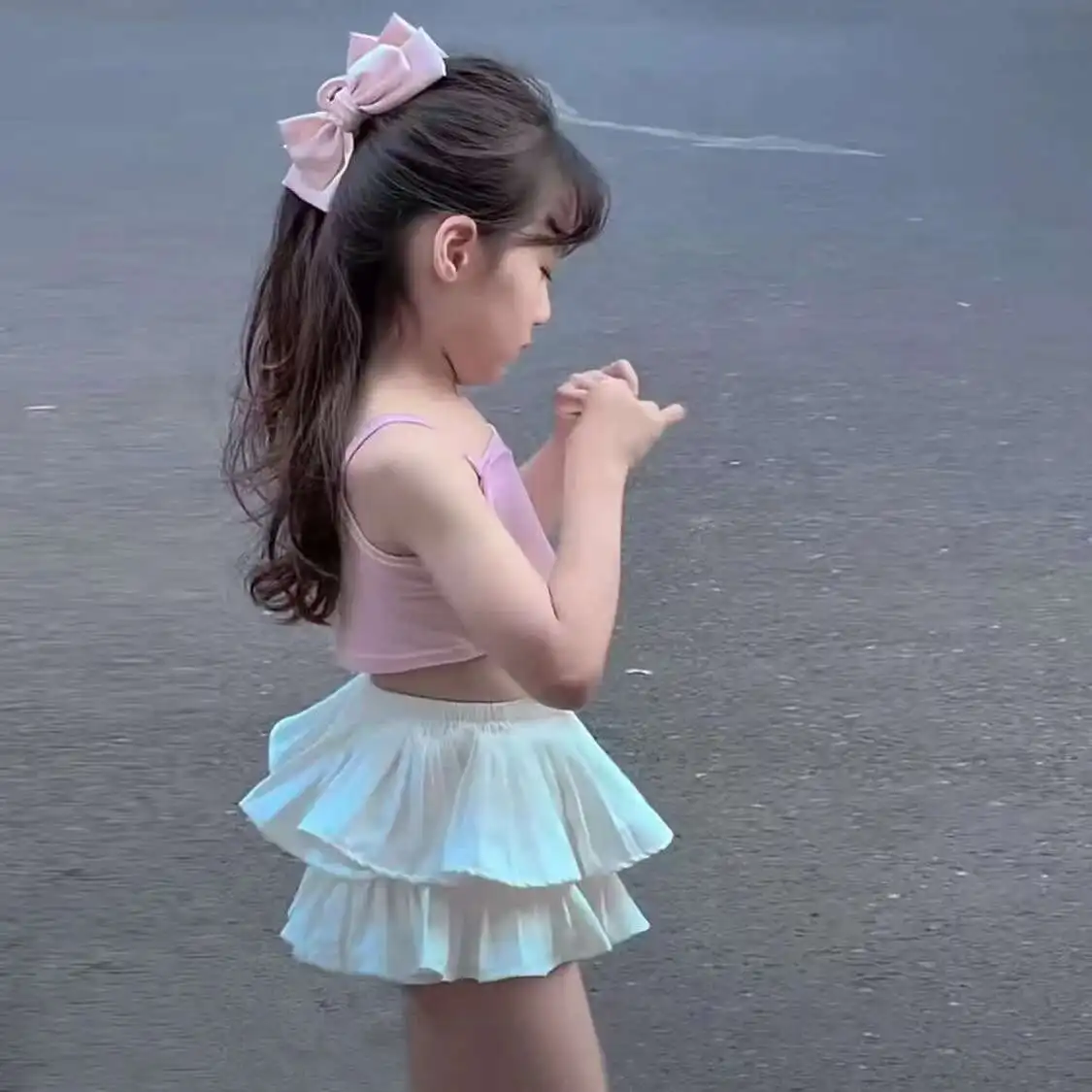 

New Girls 2 Pcs Clothing Set Kids Suits Children Clothes Sets Baby Outfits Summer 24-116