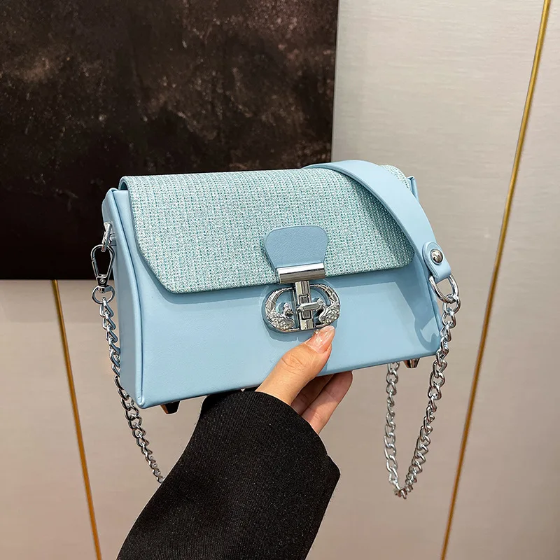 

2025 Fashion Women's Chain Shoulder/Crossbody Small Square Bag - Stylish, Versatile & Durable, Perfect for Daily/Party