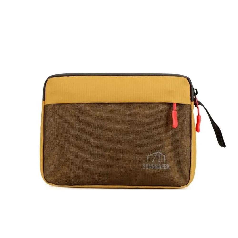 Triangular Collection Bag Mesh Wear-Resistant Travel Storage Bag Multi-Functional Lightweight Business Makeup Bag