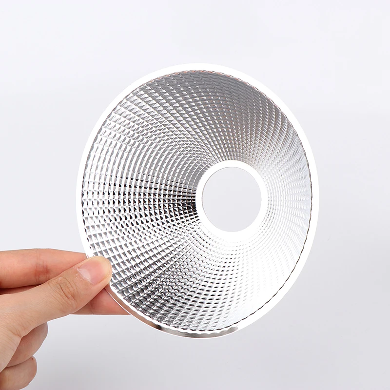 20-126mm 15-120 Grad Lampenschirm Reflektierende Schüssel Für DIY Licht Optische LED Aluminium Reflektor Tasse für COB Lampe Perle