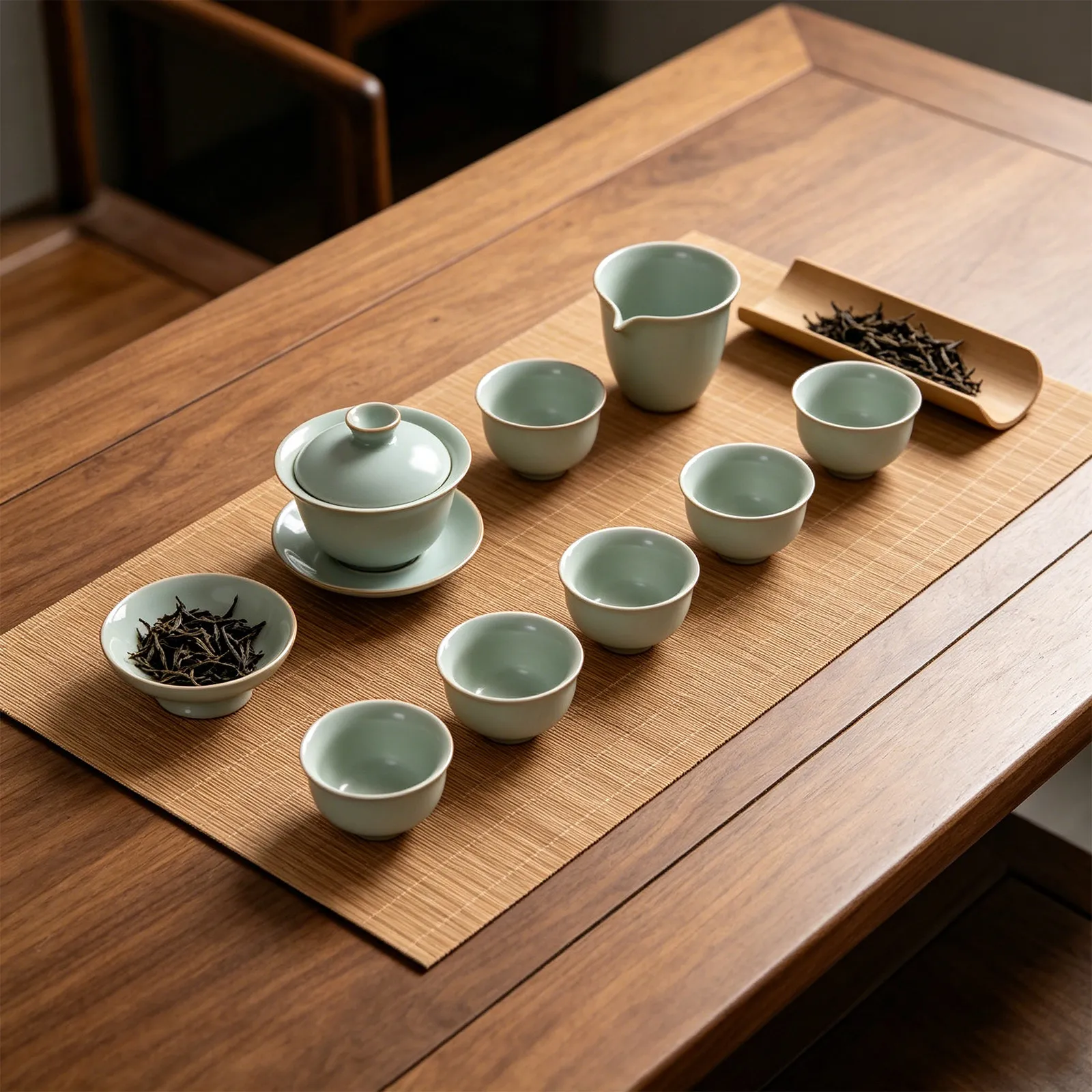 Tappetino da tè in bambù, intr - Table Runner recensione e prezzo