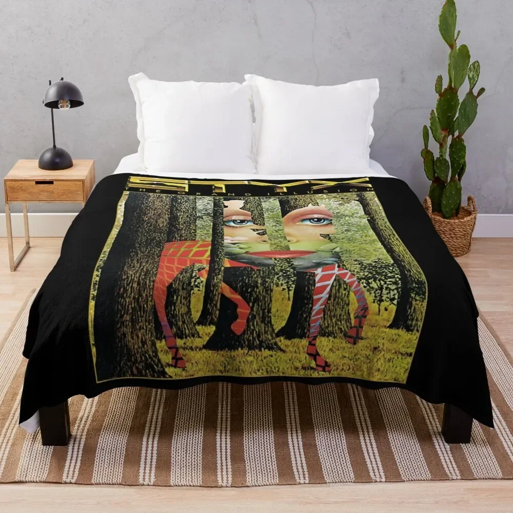 

Band the STYXGrand Illusion Vintage Throw Blanket Heavy cosplay anime Blankets