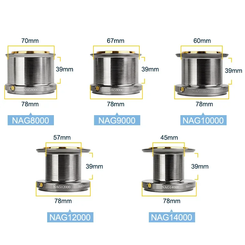 Caña de pesca Luya para mar – Spinning de lanzado lejano - imagen 5