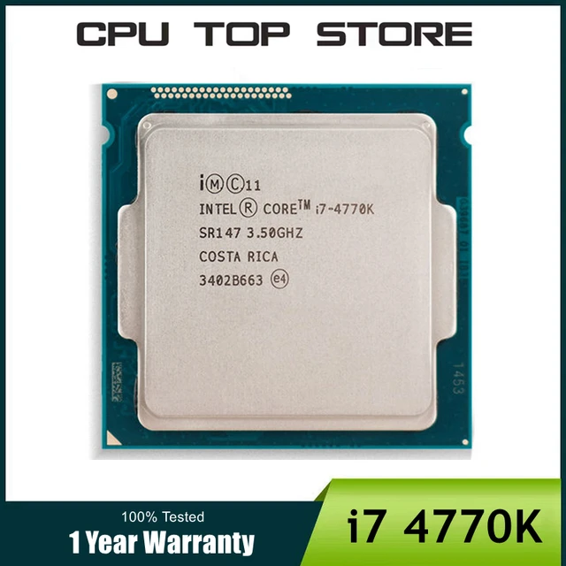 Intel Core i7 4770K Processor
