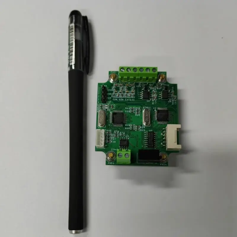 Resolver decoder board rotates to Hall to incremental encoding