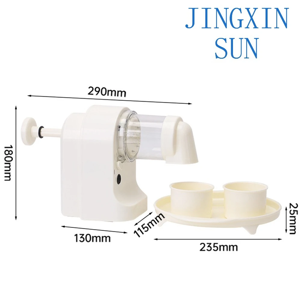 2025 Version Ice Shaved Machine  Household Smoothie Ice Crusher with Ice Cube