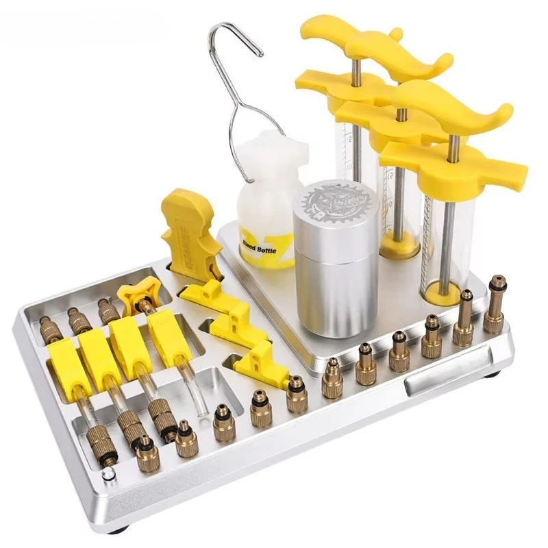 Hydraulic Disc Brake Oil Injection Base Bleeding Tool Kit Basic Model Fit Ezmtb 23pro Bicycle Daily Brake Servicing Hand Tool