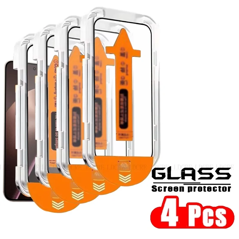 4/3/2/1Pcs Für Xiaomi 15T Pro Glas Mi 15T Gehärtetem Glas Staub Kostenloser 9H HD Volle Abdeckung Kleber Screen Protector Für Xiaomi Mi 15T Pro