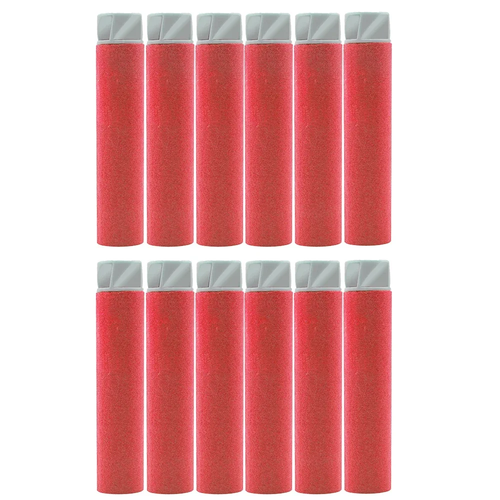 30Pcs 9,5x1,8 cm Accustrike Große Loch Sucker Kopf Kugeln Rot Sniper Gewehr Bullets Darts für Nerf Mega spielzeug Pistole Schaum Refill Darts