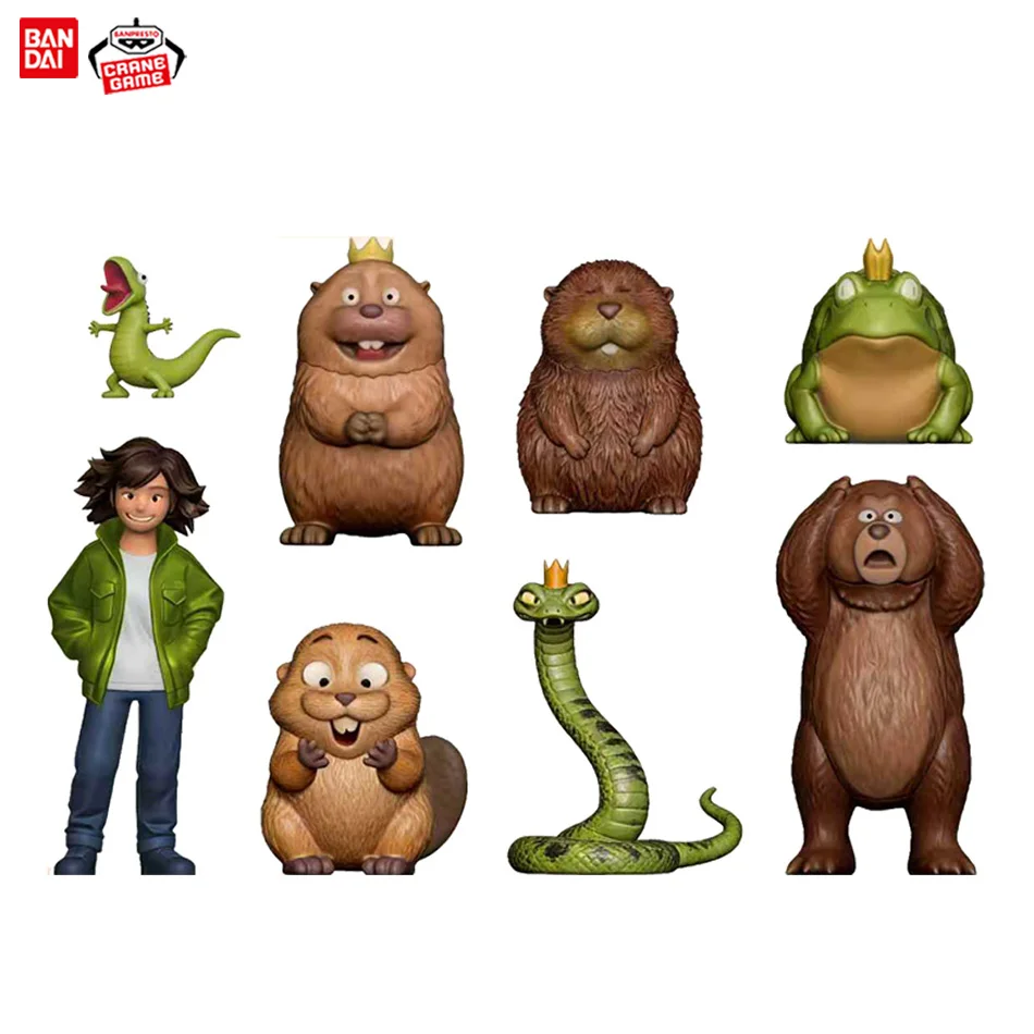 Hoppers Beaver Transformation Plan 8 Series Keychain Model Toy Backpack Decoration Birthday Gift