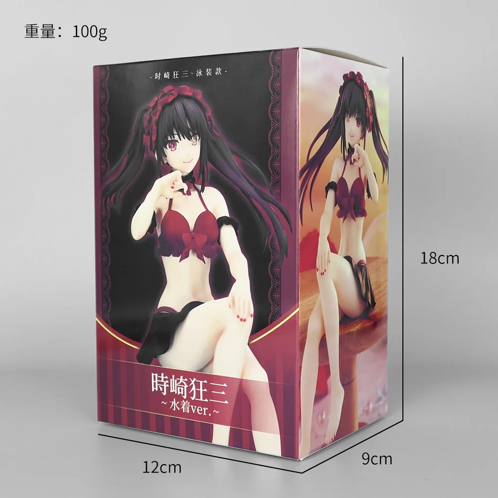 DATE A LIVE Tokisaki Kurumi Anime-Figuren & -Statuen | Wohndekor-Ornamente | Festliche Geschenke & Sammlerstücke – Detail 1