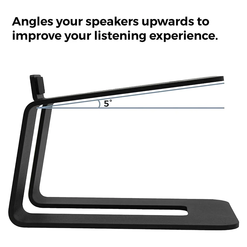 【Superdeals】ขาตั้งลําโพงตั้งโต๊ะ,ขาตั้งลําโพงเสียงสําหรับจอภาพสตูดิโอ,ลําโพงชั้นวางหนังสือขาตั้งลําโพงตั้งโต๊ะ