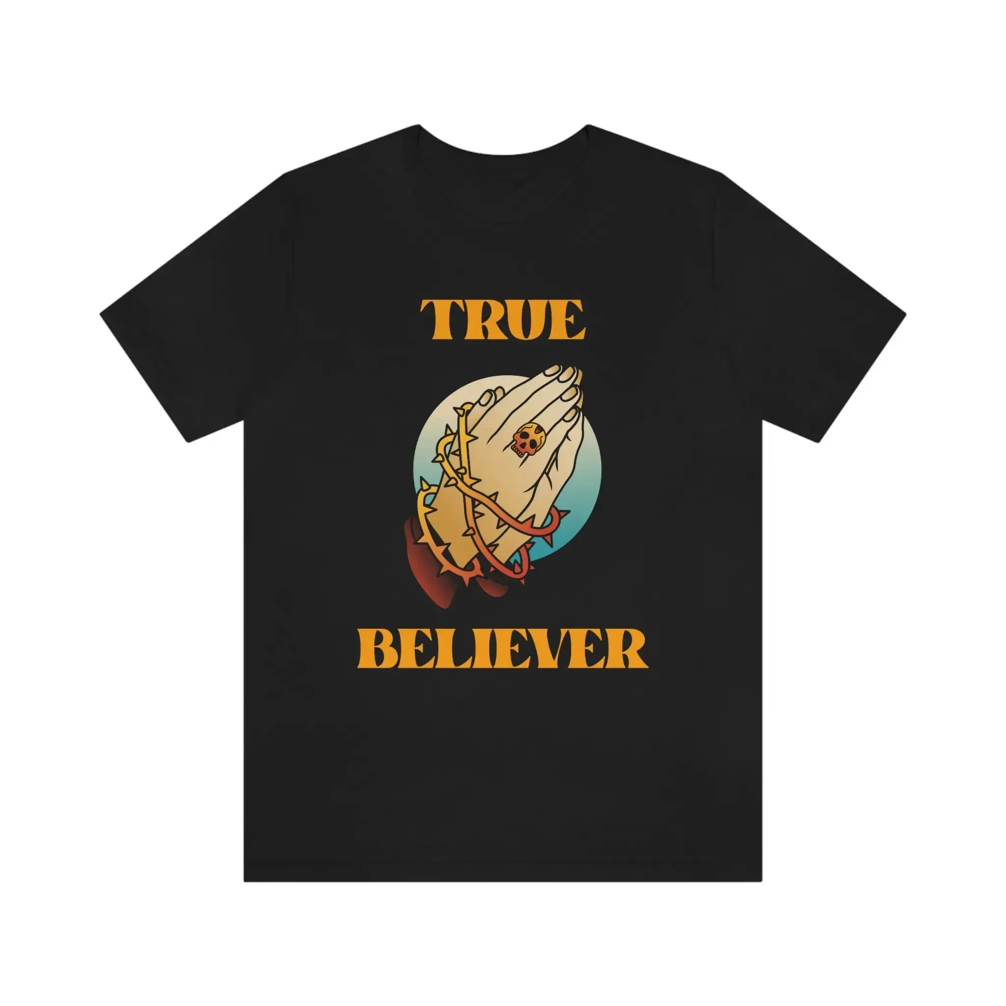 Camiseta de jersey Praying Hands True Believer